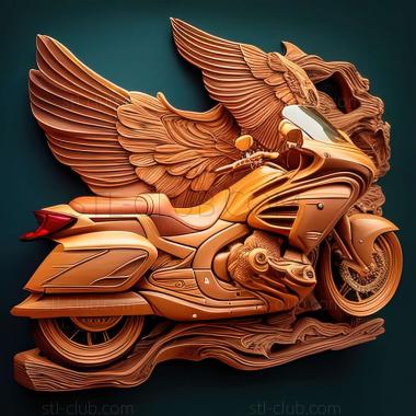 3D модель Honda Gold Wing (STL)